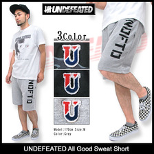 UNDEFEATED All Good Sweat Short 512071画像