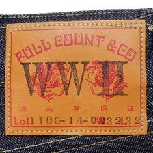 FULLCOUNT WW? STRAIGHT LEGS 1100-14-02画像
