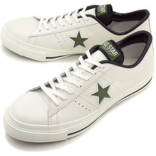 CONVERSE ONE STAR J ホワイト/グリーン 32346704画像