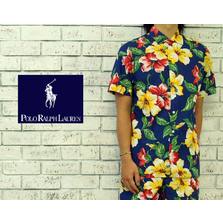 POLO RALPH LAUREN ハイビスカス S/S アロハ シャツ画像