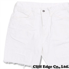 RHC Ron Herman &times; Wrangler REMAKE SHORTS WHITE画像