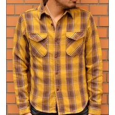 UES 先染ヘビーネルシャツ 501452画像