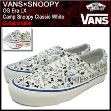 VANS &times; SNOOPY OG Era LX Camp Snoopy Classic White VN-0OZDDD6画像