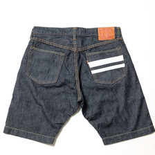 桃太郎ジーンズ 10oz.特濃インディゴ スリムショートパンツ H0205SP画像
