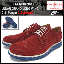 COLE HAAN &times;NIKE LUNAR GRAND LONG WING Chili Pepper C12652画像