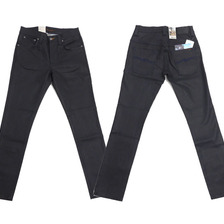 Nudie Jeans TAPE TED DRY BLACK INDIGODENIM 40161-1140画像