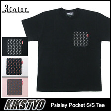 KIKS TYO Paisley Pocket S/S Tee KT1404T-14画像