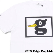 GOODENOUGH DUCK Tシャツ2(SQUARE) WHITE画像