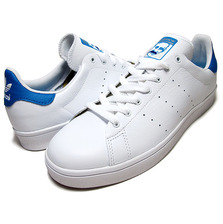 adidas SKATEBORDING STAN SMITH VULC wht/blu G75192画像