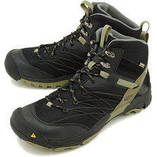 KEEN Marshall Mid WP MNS Black/Burnt-Olive 1011535画像