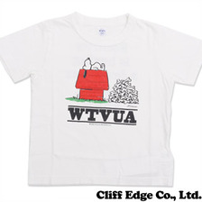 WTAPS x PEANUTS KIDS SIZE DESIGN S/S 11 TEE.COTTON (Tシャツ) WHITE画像