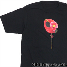 the POOL aoyama &times; Fragment Design  AMKK PROJECT FRAGMENT FLOWER TEE BLACK画像