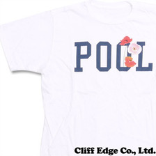 the POOL aoyama WOMEN'S POOL FLOWER TEE WHITE画像