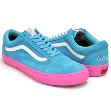 VANS OLD SKOOL PRO ''S'' (GOLF WANG) BLUE / PINK VN-0QHMF5E画像