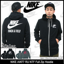 NIKE AW77 RU NTF Full Zip Hoodie 616639画像