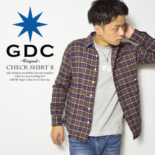 GDC CHECK SHIRT B M29014画像
