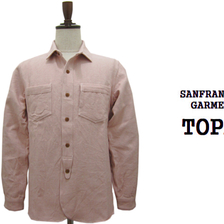 TOPAZ 起毛ヘリンボン ワークシャツ Worker's Shirts YAZOO RIVER TS-2197画像