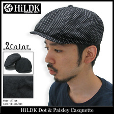 HiLDK Dot & Paisley Casquette HZH113画像