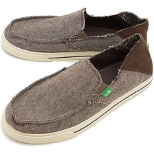 SANUK BASELINE SCHOLAR MNS BROWN SMS10455-BRN画像