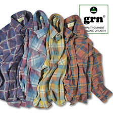 grn JACQUARD CUT SHIRT GU411066N画像