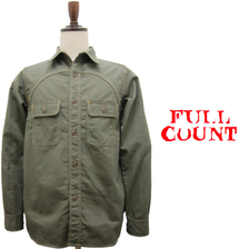 FULLCOUNT Ventilation Herringbone Shirts 4876画像