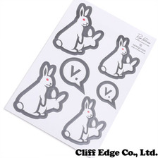 VANQUISH FXXKING RABBITS STICKER画像