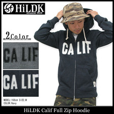 HiLDK Calif Full Zip Hoodie LDP5593画像