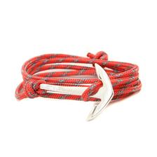 MIANSAI Silver Tone Anchor Rope MB00002S画像