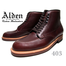 ALDEN Indy Boots 403 DARK BROWN CHRMXL Leather画像