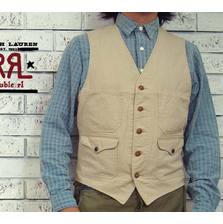 RRL キャンバス ハンター ベスト画像