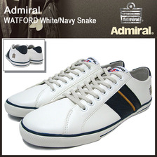 Admiral WATFORD White/Navy Snake SJAD0705-011037画像