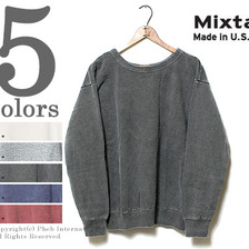 MIXTA プレーンクルーネックスウェット 1502画像