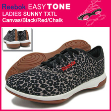 Reebok EASYTONE LADIES SUNNY TXTL Canvas/Black/Red/Chalk M41632画像