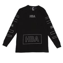 HOOD BY AIR. OUTLINE LOGO LS TEE HBAF14-TEE69-CWA画像