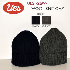 UES 26W ホールガーメントニットキャップ画像