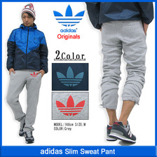 adidas Slim Sweat Pant Originals M6989SLIM画像