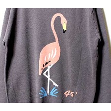 SALTWATER COWBOY FLAMINGO ROMANCE ニット・セーター SC14F028画像