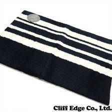 the POOL aoyama &times; Gallery1950 LINE RAG MAT NAVYxWHITE画像