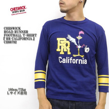 CHESWICK ROAD RUNNER FOOTBALL T-SHIRT 「RR CALIFORNIA」 CH66792画像