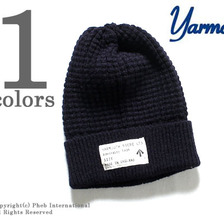 Yarmo ADMIRALTY ワッフル編みニットキャップ画像