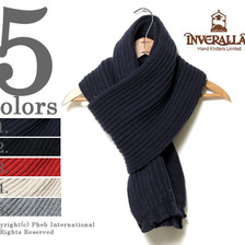 INVERALLAN RIB SCARF画像