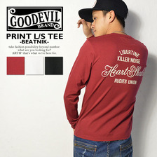 GOOD EVIL L/S TEE -BEATNIK-画像