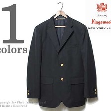 KINGSWOOD NAVY BLAZER画像