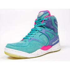 Reebok THE PUMP "ELECTRIC CITY" "mita sneakers" "THE PUMP 25th ANNIVERSARY" "LIMITED EDITION for CERTIFIED NETWORK" M.GRN/PINK/PPL/WHT M44091画像