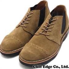 NEIGHBORHOOD TC.OFFICER-SUEDE/CL-SHOES  BEIGE画像