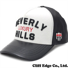 YOSHINORI KOTAKE DESIGN BEVERLY HILLS ロゴキャップ BLACKxWHITExBLACK画像