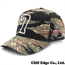 YOSHINORI KOTAKE DESIGN TIGER CAMO 7ロゴキャップ KHAKI画像