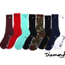Diamond Supply Co. OG SCRIPT HIGH SOCKS画像