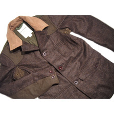 FILSON by Nigel Cabourn #10552 WOOL SOFT HUNT JACKET/brown画像