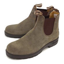 Blundstone サイドゴアブーツ BS552 スウェードレザー ダークオリーブ BS552407画像